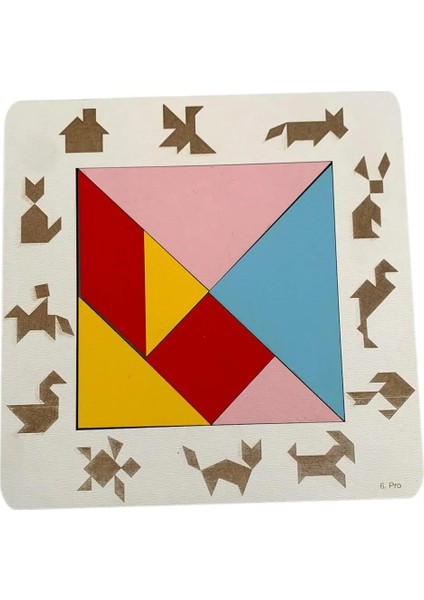 Tangram (7 Parça Ahşap) fırsatları
