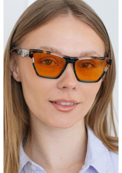 Sverre Multicolor Orange Güneş Gözlüğü