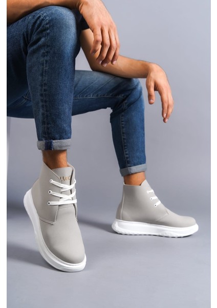 ET204 Franca Bağcıklı Süet Erkek Spor Bot Bt - Gri fiyatları