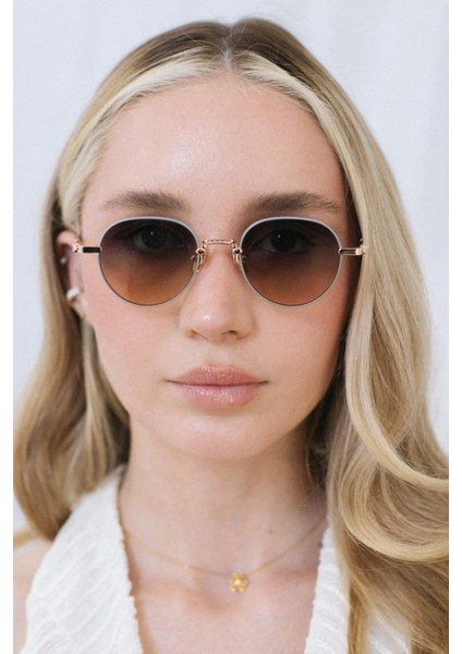 Speki Gold Black Orange Degrade Güneş Gözlüğü