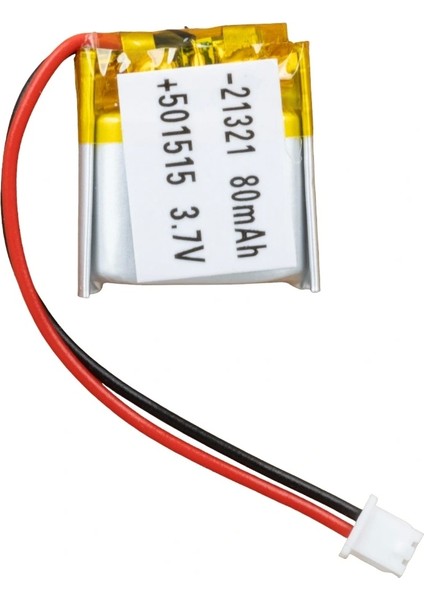 3.7 Volt 80 Mah Lityum Polimer Pil