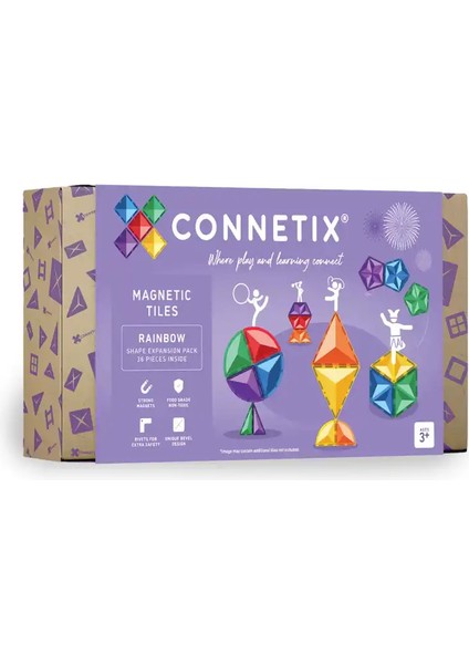 Rainbow Shape Expansion Set - 36 Parça CON-EU-36SE
