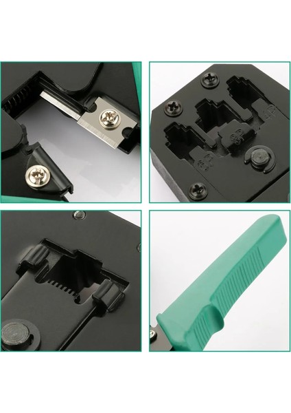 Network Sıkma Pensesi 8P8C Jack RJ45 RJ11 Rj9 Üçlü Soyucu Cat5 Cat6 Pense Internet Adsl Pense Çok Fonksiyonlu Utp Pensesi