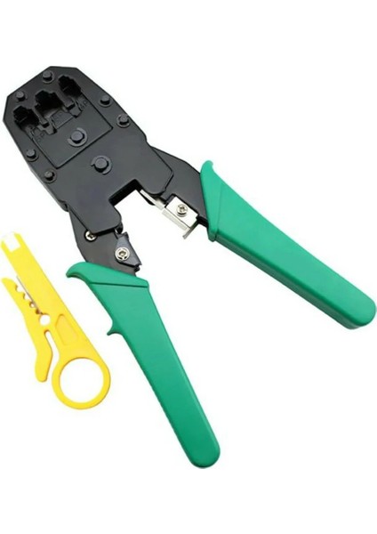 Network Sıkma Pensesi 8P8C Jack RJ45 RJ11 Rj9 Üçlü Soyucu Cat5 Cat6 Pense Internet Adsl Pense Çok Fonksiyonlu Utp Pensesi