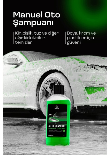 Motosikletler Için Manuel Şampuan Ph Nötr