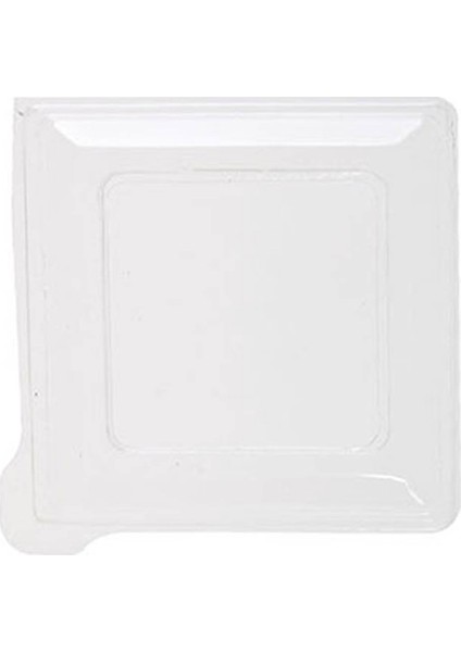 Plastik Mini Kübik Kase Kapağı 200cc 6lı