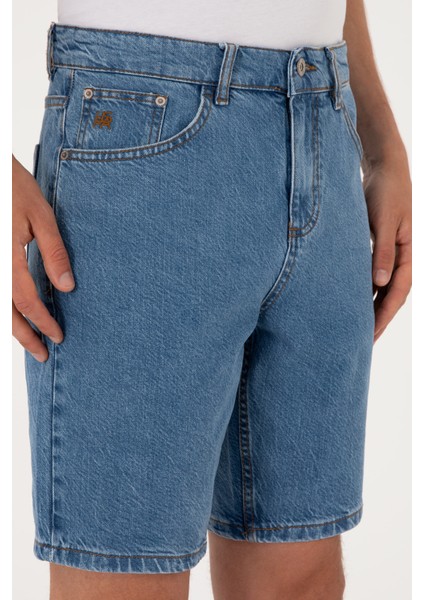 Erkek Mavi Şort (Jean) 50304330-DN0022 indirimleri