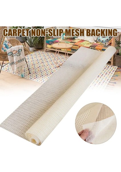 Kaydırmaz Halı, 60X400 Cm, Krem Renk, Şık ve Güvenli Kullanım Sağlar. modelleri
