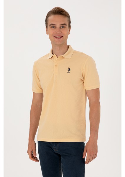 Erkek Bej Tişört 50300127-VR011