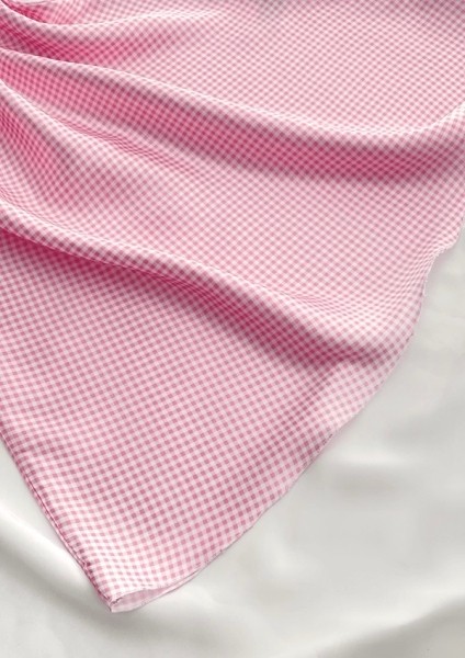 Pembe Pötikareli Göğüs Dantel Detaylı Saten Gecelik fırsatları