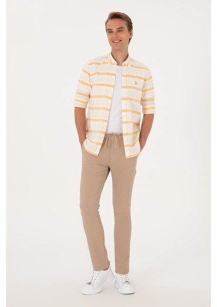 Erkek Bej Pantolon (Kanvas-Chino) 50300436-VR011 modelleri