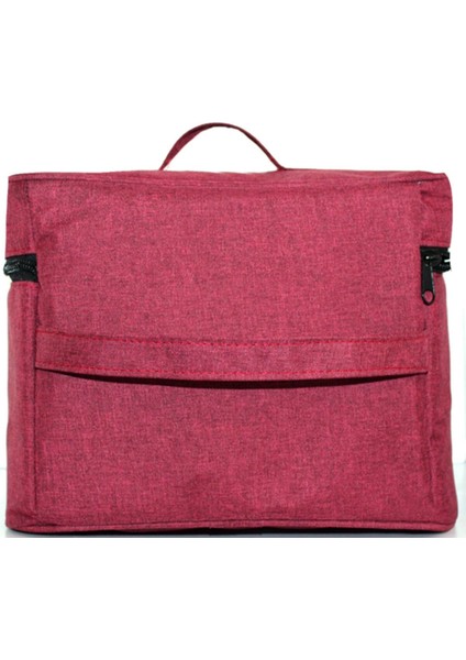 Şık Çok Amaçlı Seyahat Organizer Çantası, Bordo Renk, Hafif ve Dayanıklı Tasarım modelleri