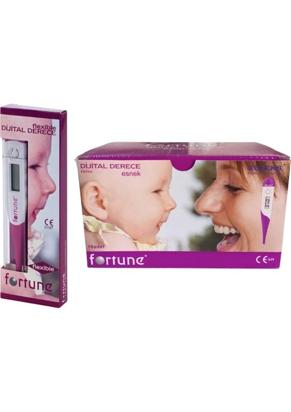 Fortune - Esnek Dijital Derece - 10 Adet