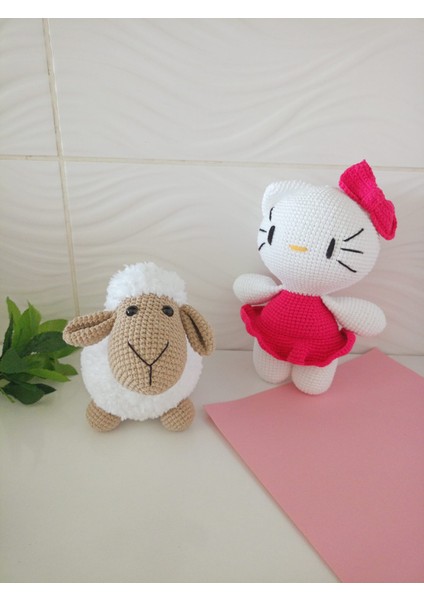 2'li Amigurumi Örgü Oyuncaklar, Uyku Arkadaşları