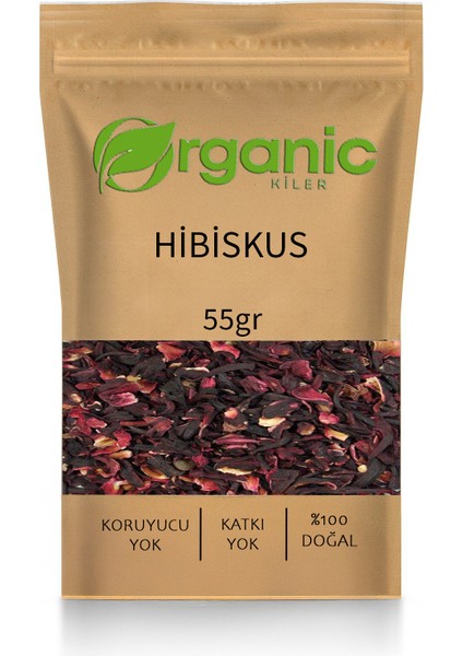 Hibiskus Çayı 55GR Kurutulmuş & Elenmiş Yeni Mahsül