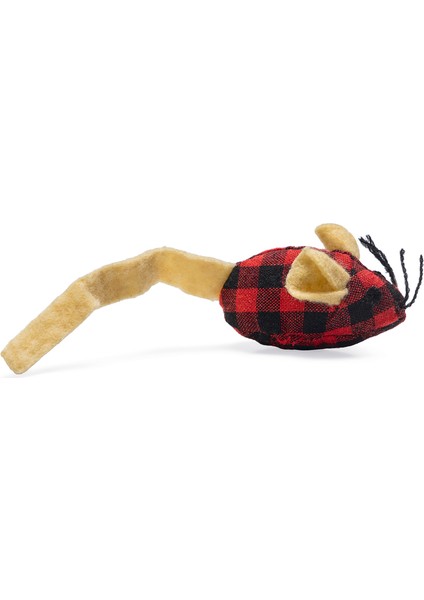 Kedi Oyuncağı, Kumaş Fare, Çeşitli Renklerde, 13X3,5X3CM