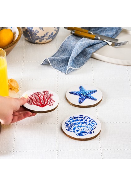 Mango Marin Bardak Altlığı 3'lü Set fiyatları