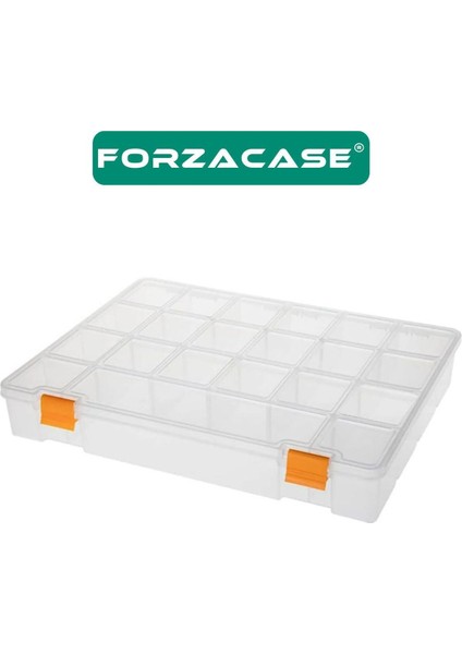 21 Bölmeli Şeffaf Organizer, Takı ve Malzeme Saklama Kutusu, Şeffaf Kapaklı fiyatları