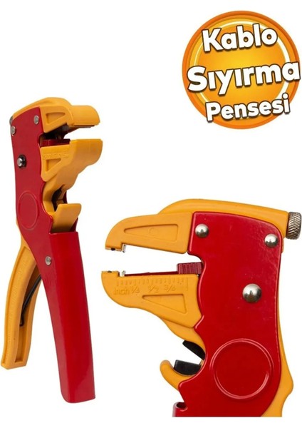 0.2-6mm Kablo Tel Soyucu Kablo Soyma Pensesi Kablo Sıyırıcı Crimper Sıyırma Kesici Pense Elektrik ve Kablo Sıyırma Aparatı
