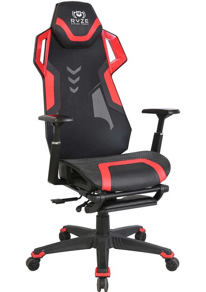 Ryze Techno-Cool Oyuncu Koltuğu - Rgb - Siyah/kırmızı 74X119-129X51 cm modelleri