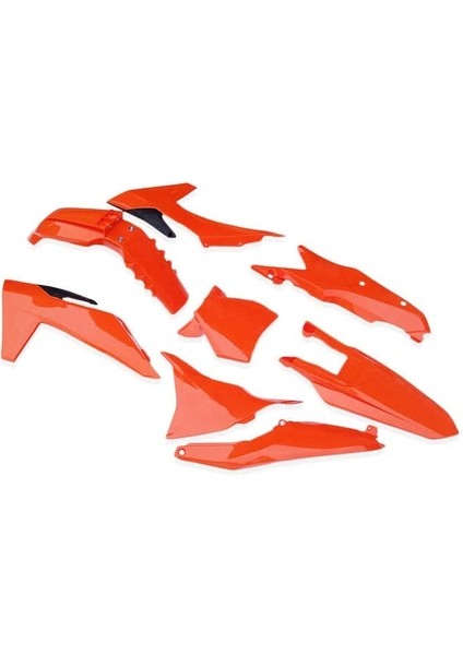 Plastik Granaj Seti - Beyaz (Ktm 2024-2025 Uyumlu) Mx Numaratörlü