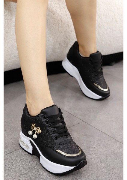 Mdl 1502 Gizli Topuklu Bağcıklı Spor Ayakkabı fiyatları