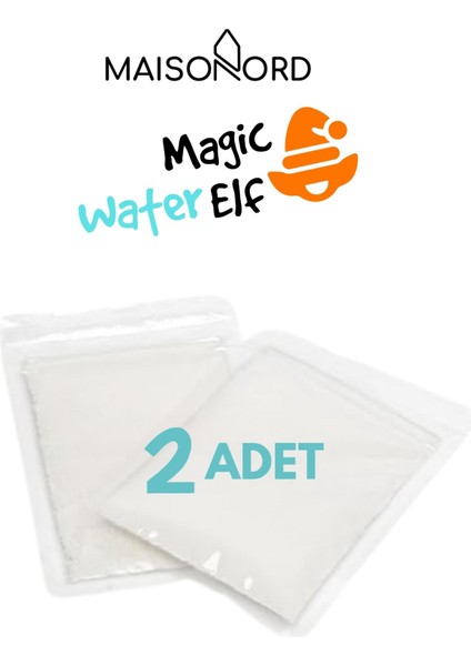 Magic Water Elf Sihirli Su Hayvanları Kendin Yap Eğitici Oyun Seti Yedek Sihirli Toz (2 Adet)