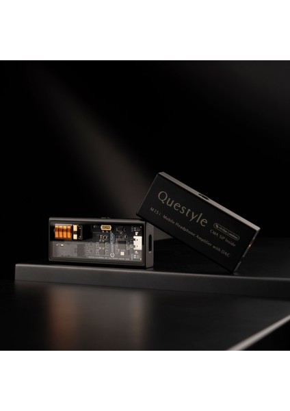 M15i Taşınabilir, Sennheiser Hd ve Ie Serisi, Focal High-End ve Diğer Tüm Hi-Fi Kulaklıklar ile Uyumlu Premium Dac Kulaklık Amplifikatörü