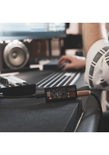 M15i Taşınabilir, Sennheiser Hd ve Ie Serisi, Focal High-End ve Diğer Tüm Hi-Fi Kulaklıklar ile Uyumlu Premium Dac Kulaklık Amplifikatörü