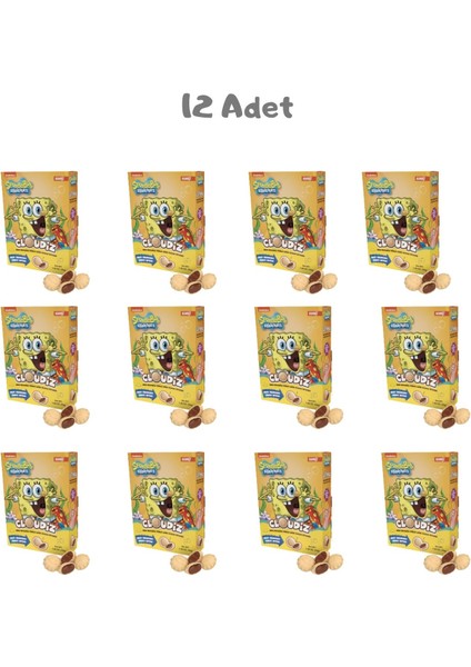 Cloudiz Chocolate Nickelodeon 30G 12 Adet