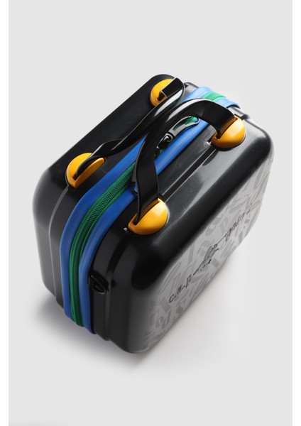 Kadın Çift Bölmeli Içi Cepli El ve Makyaj Çantası Siyah fırsatları