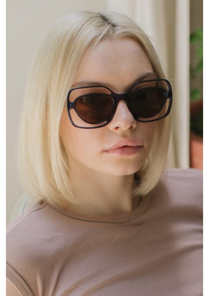 Pelikan Navy Brown Güneş Gözlüğü