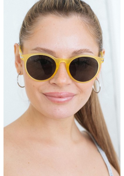 Mateo Yellow Green Güneş Gözlüğü