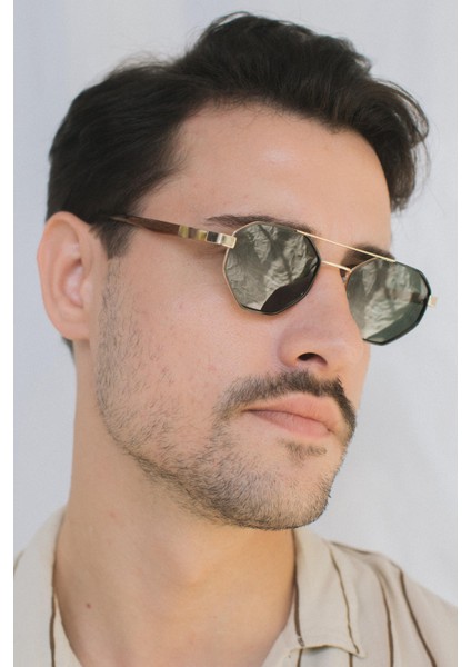 Axill Gold Green Erkek Güneş Gözlüğü fırsatları