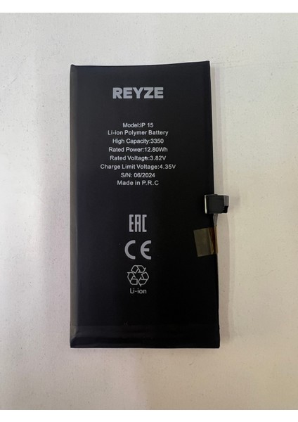 Reyze Iphone 15 Batarya fiyatları
