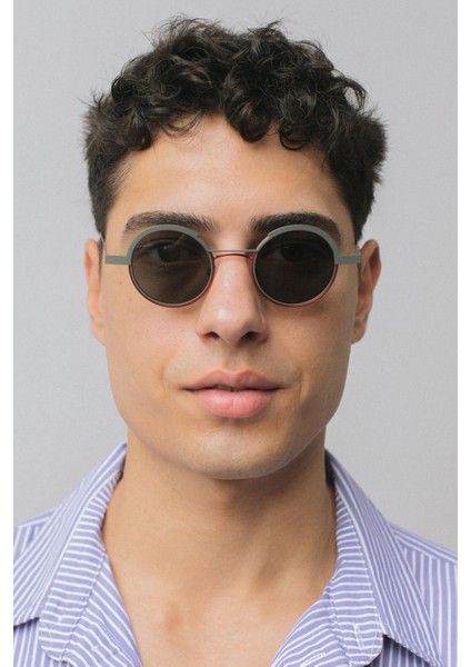 Bjorn Anthracite Red Black Erkek Güneş Gözlüğü