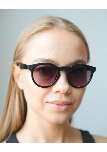 Gleen Black Purple Degrade Güneş Gözlüğü
