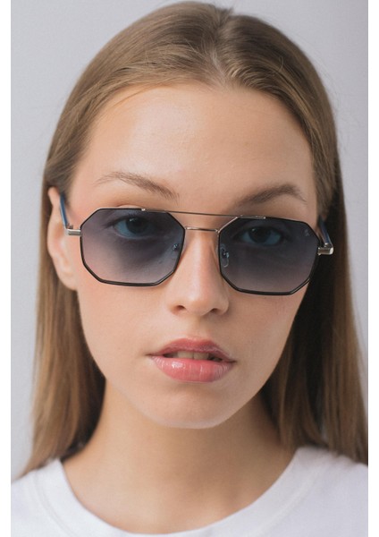 Viva Silver Black Blue Degrade Güneş Gözlüğü fiyatları