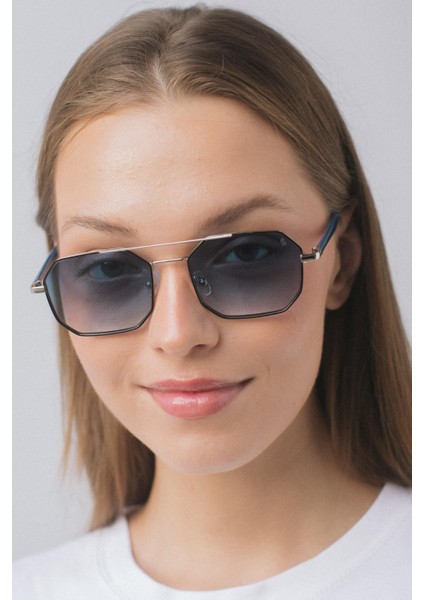 Viva Silver Black Blue Degrade Güneş Gözlüğü fırsatları