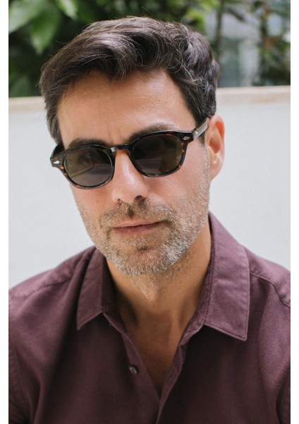 Ryan Magic Leopard Green Erkek Güneş Gözlüğü