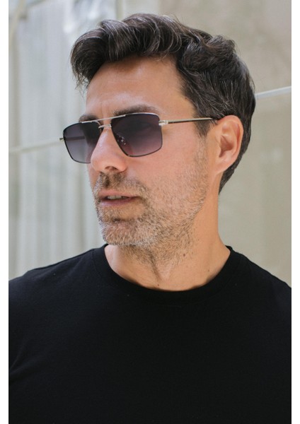 Cubbal Silver Black Degrade Erkek Güneş Gözlüğü modelleri