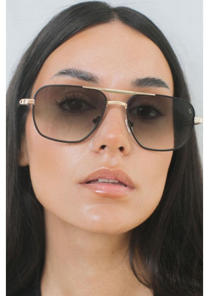 Givar Gold Green Degrade Güneş Gözlüğü