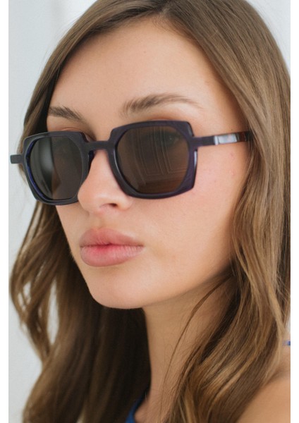 Flamingo Navy Leopard Brown Güneş Gözlüğü fiyatları