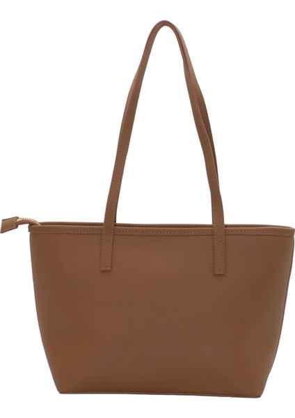 Kadın Tote Omuz Çanta – Fermuarlı, Günlük Kullanım Için, Uzun Askılı – 35x22x7 cm modelleri