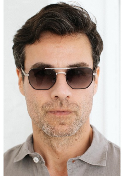 Gerda Silver Black Degrade Erkek Güneş Gözlüğü fiyatları