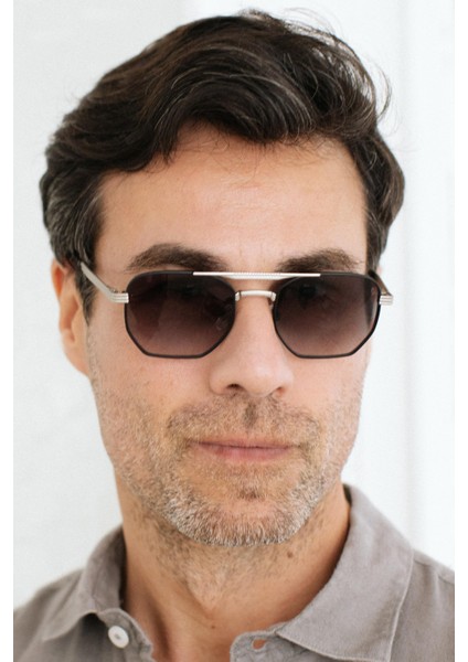 Gerda Silver Black Degrade Erkek Güneş Gözlüğü fırsatları