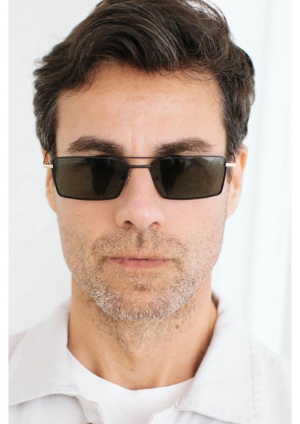 Eryka Gold Black Green Erkek Güneş Gözlüğü fiyatları