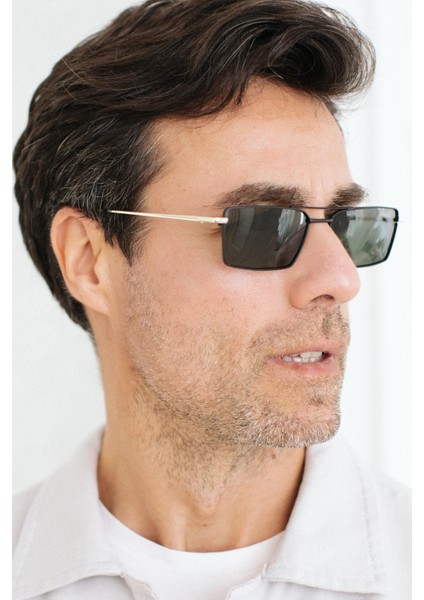 Eryka Gold Black Green Erkek Güneş Gözlüğü modelleri