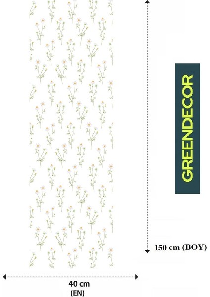 Papatya Çiçek Desen Özel Tasarım Runner Dijital Baskılı Dekoratif Masa Örtüsü Modern Ev Dekorasyonu fiyatları