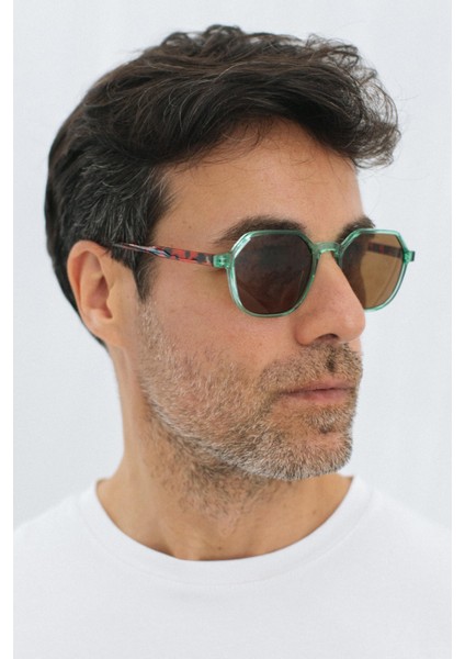 Sezar Green Leopard Brown Erkek Güneş Gözlüğü modelleri
